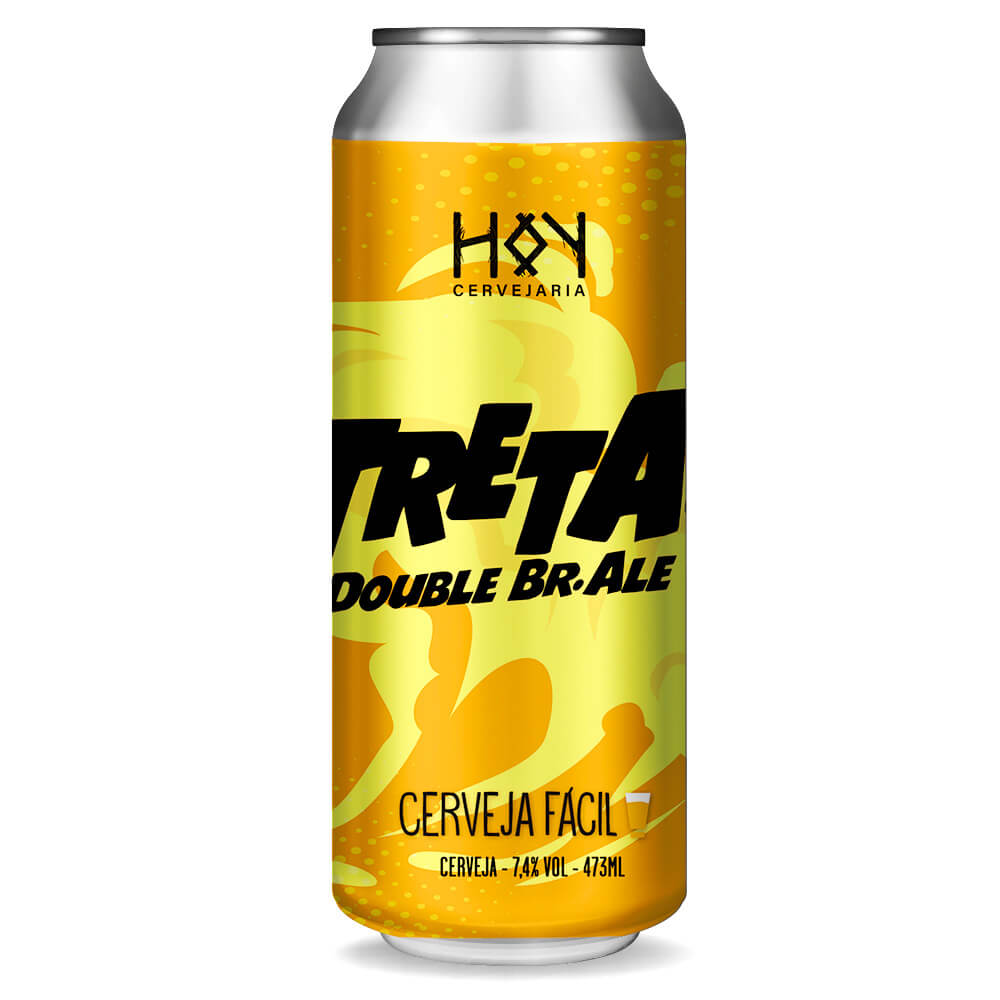 Cerveja TRETA! Double BR-ALE - 473ml